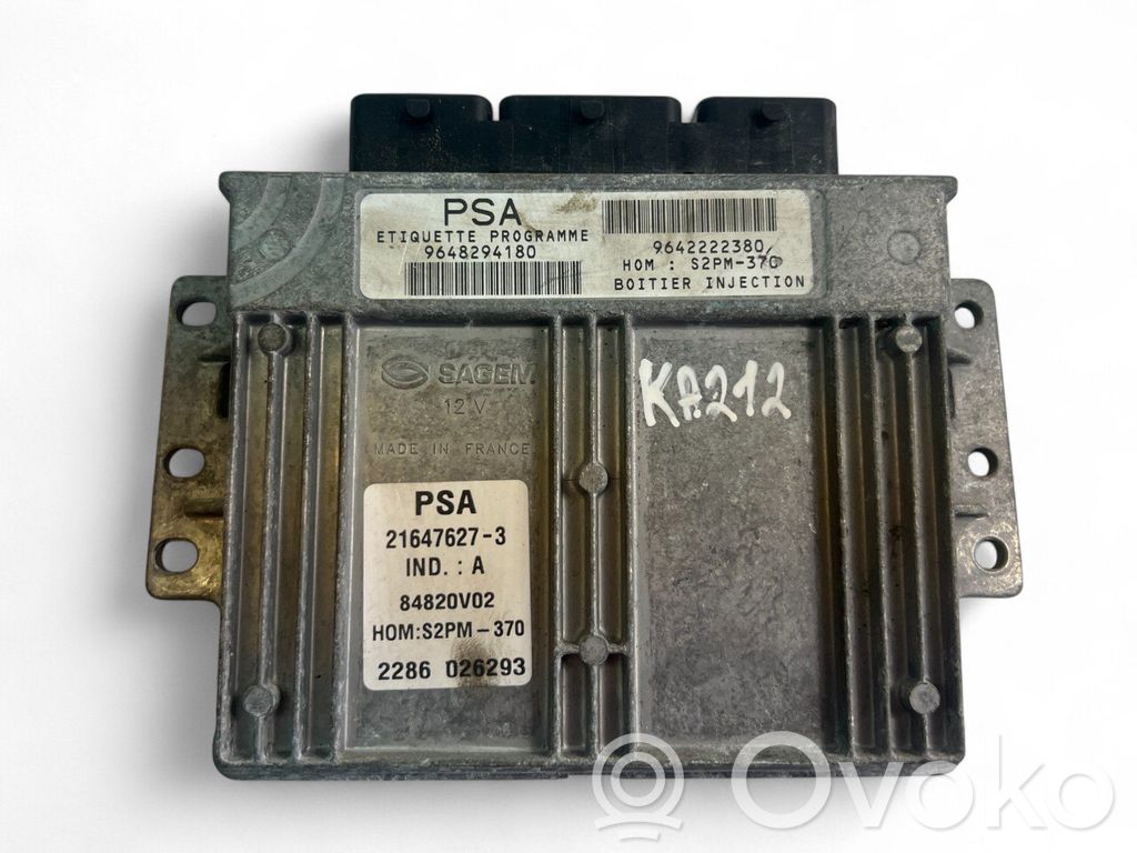Citroen C3 Engine control unit/module ECU 