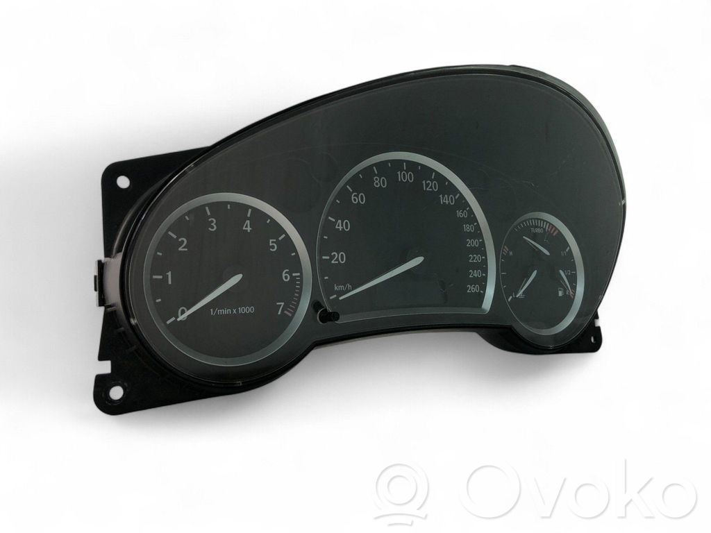 Saab 9-3 Ver1 Geschwindigkeitsmesser Cockpit 