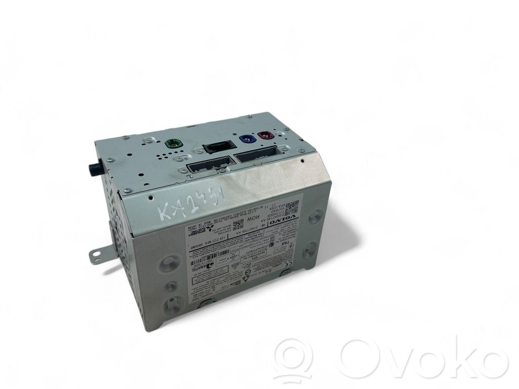 Volvo S90, V90 Panel / Radioodtwarzacz CD/DVD/GPS 
