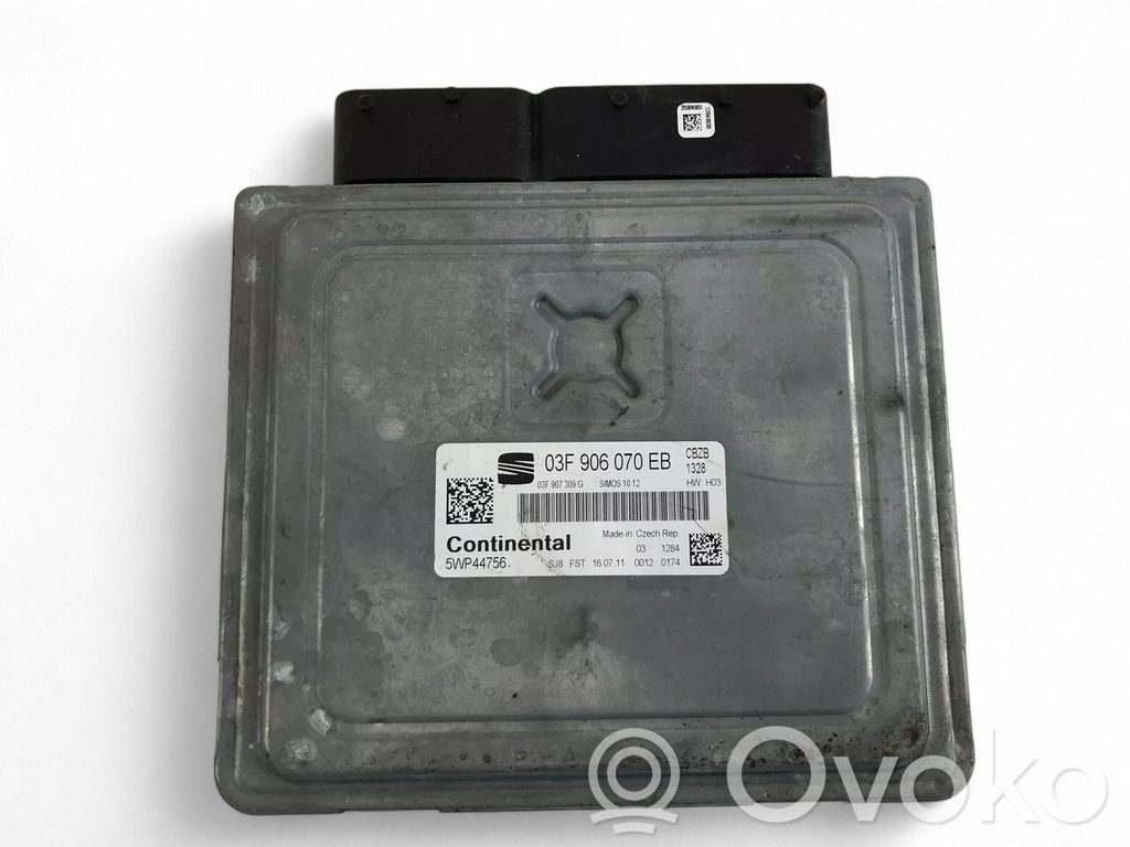 Seat Leon (1P) Unidad de control/módulo ECU del motor 