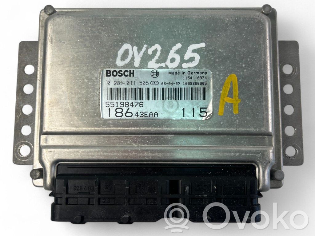 Fiat Multipla Engine control unit/module ECU 