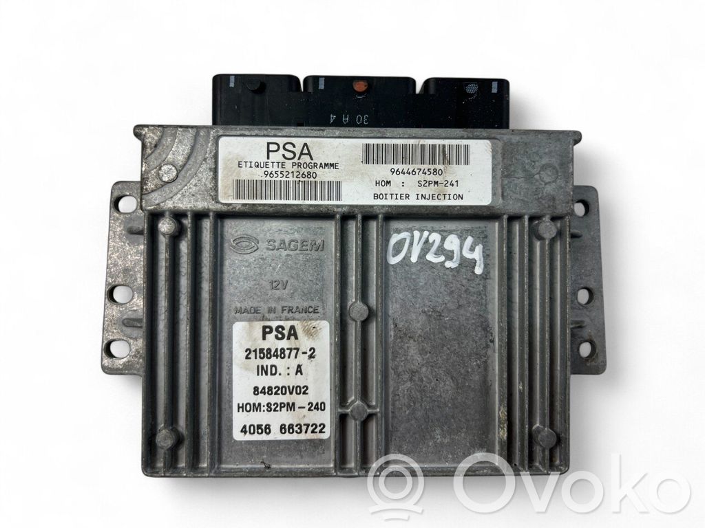 Citroen C5 Engine control unit/module 