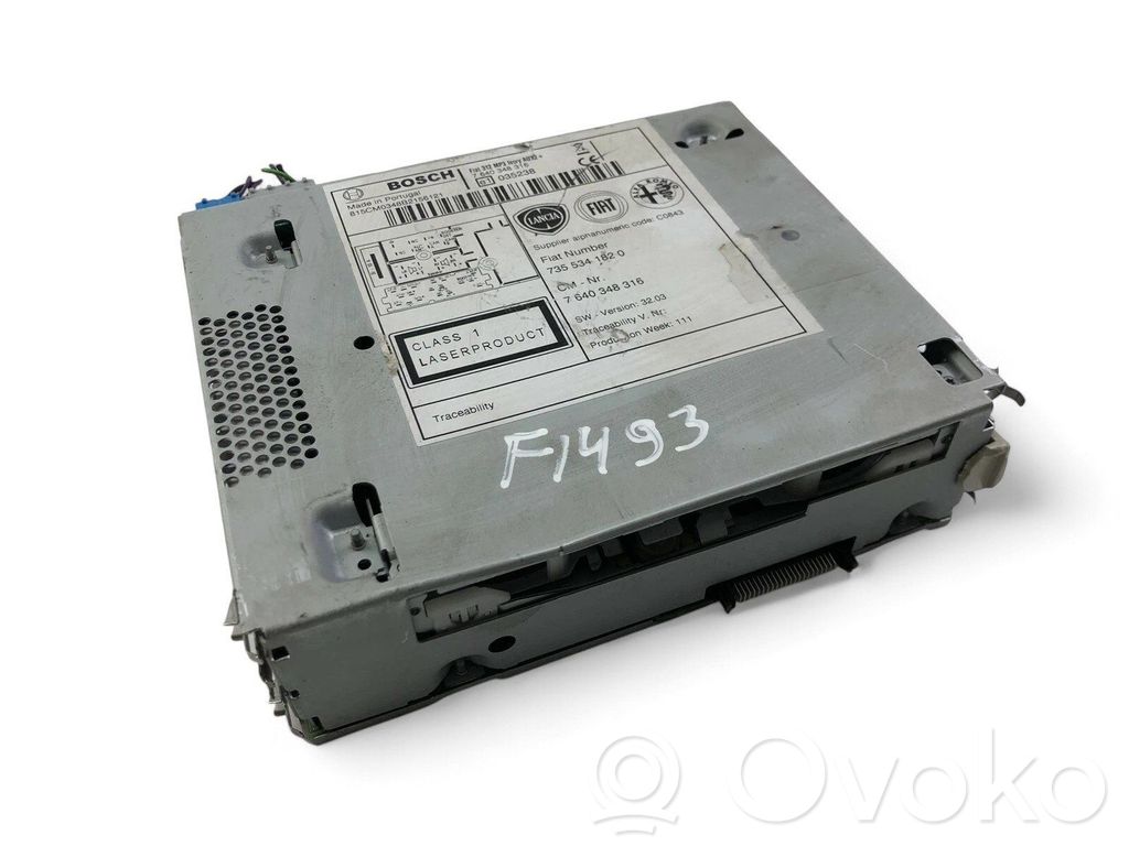 Fiat 500 Radio/CD/DVD/GPS head unit 