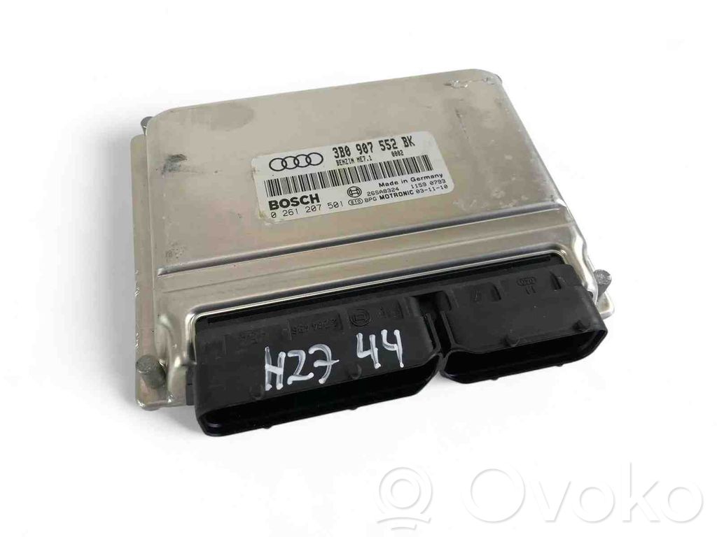 Engine control unit/module ECU   3B0907552BK,0261207501