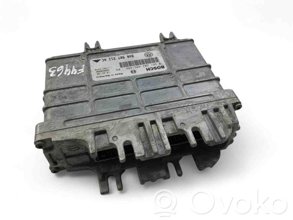 Engine control unit/module ECU   8A090731AC,0261203485