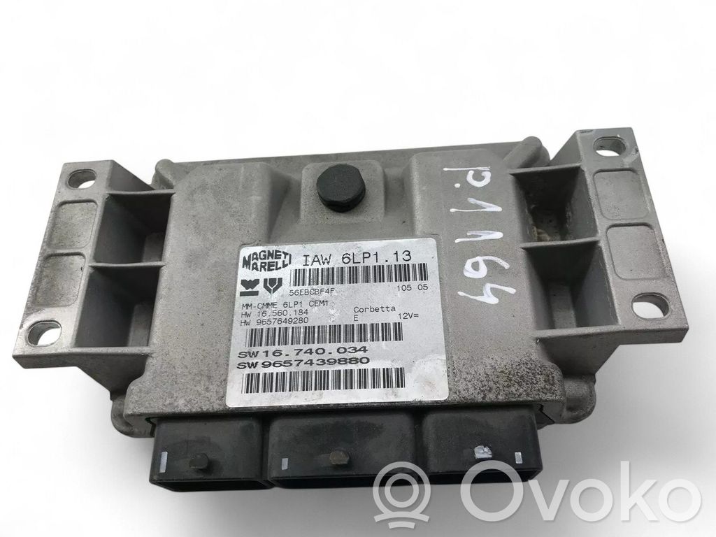 Peugeot 407 Engine control unit/module ECU 