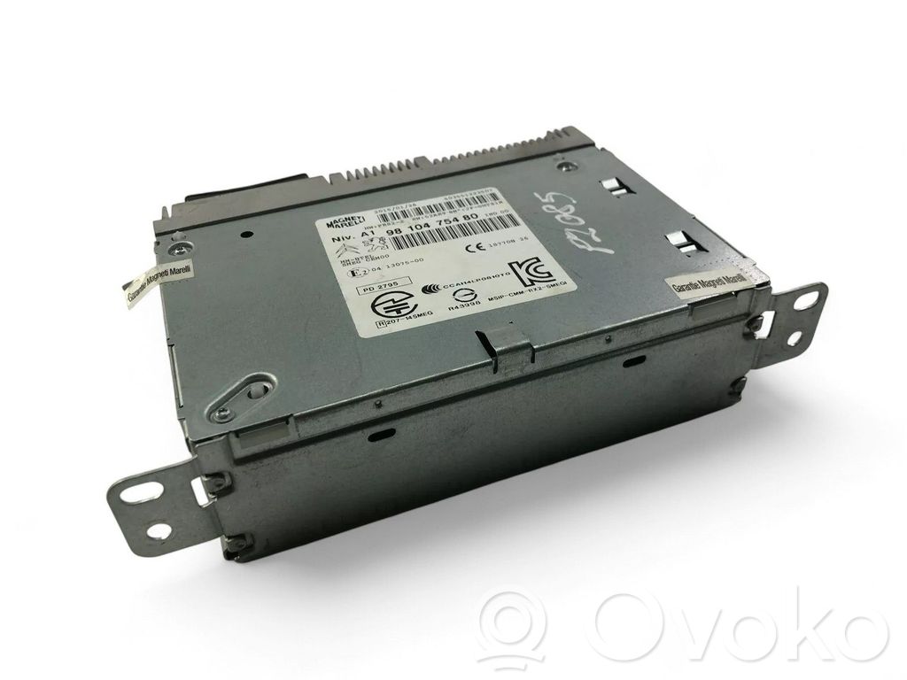 Peugeot 308 Panel / Radioodtwarzacz CD/DVD/GPS 