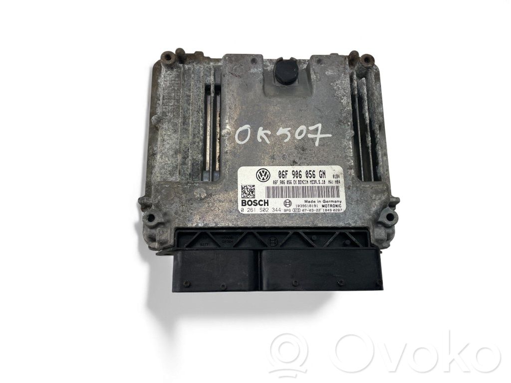 Engine control unit/module ECU   06F906056GN,0261S02344