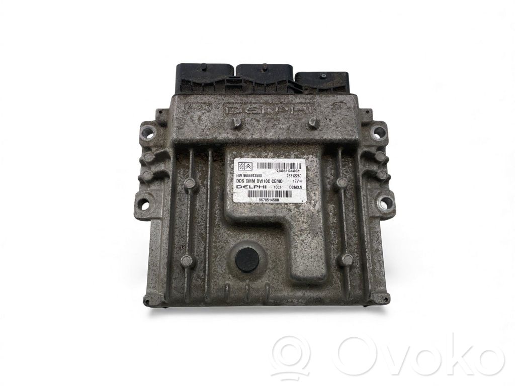 Peugeot 508 II Engine control unit/module ECU 