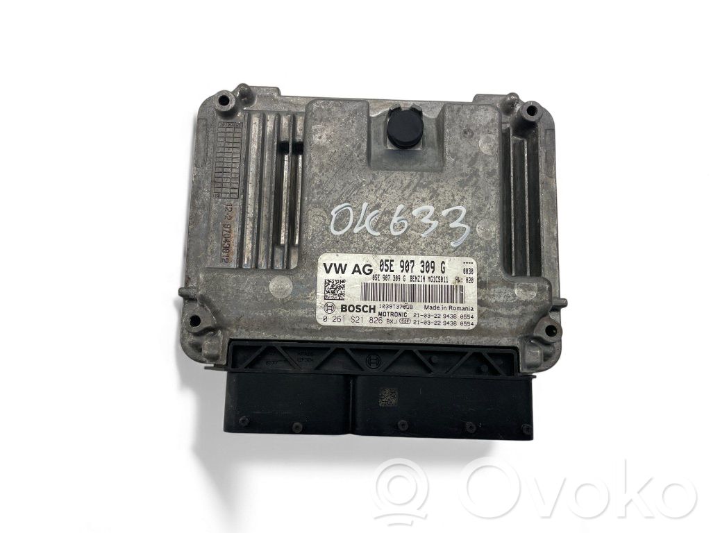 Volkswagen Golf VIII Unidad de control/módulo ECU del motor 