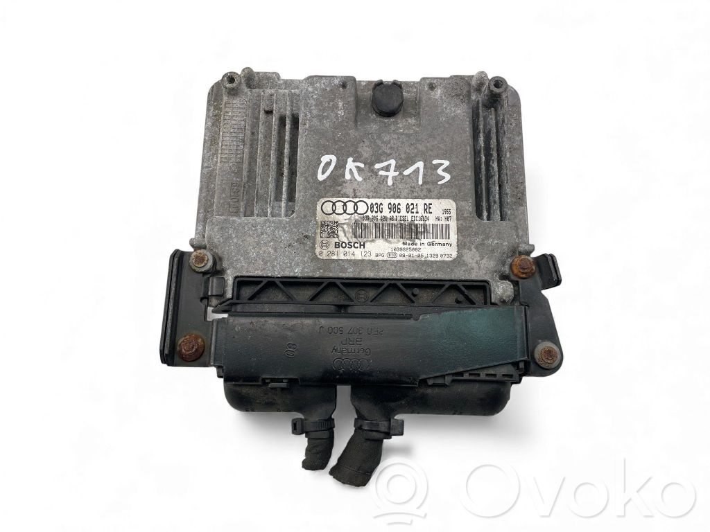 Engine control unit/module ECU   03G906021RE,0281014123