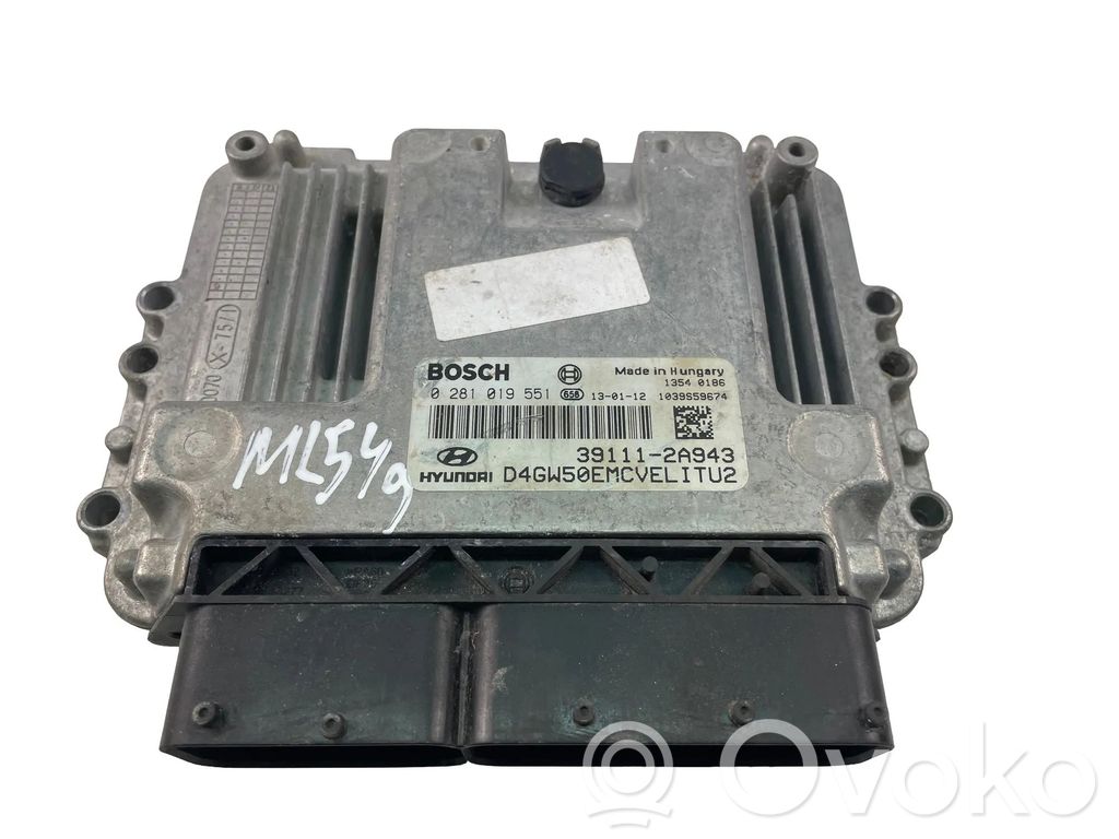 Hyundai i30 Calculateur moteur ECU 