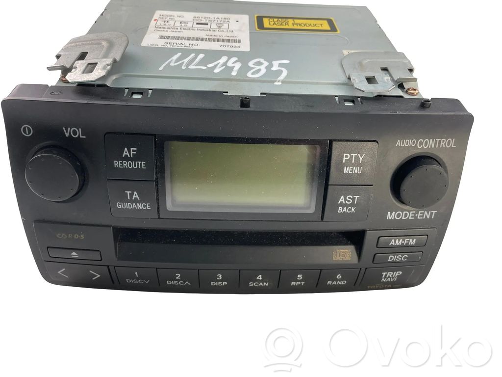 Toyota Corolla E120 E130 Unitate principală radio/CD/DVD/GPS 