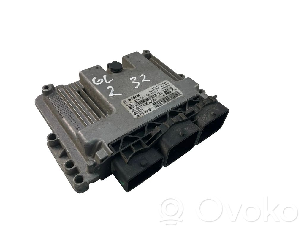 Peugeot 208 I Engine control unit/module ECU 