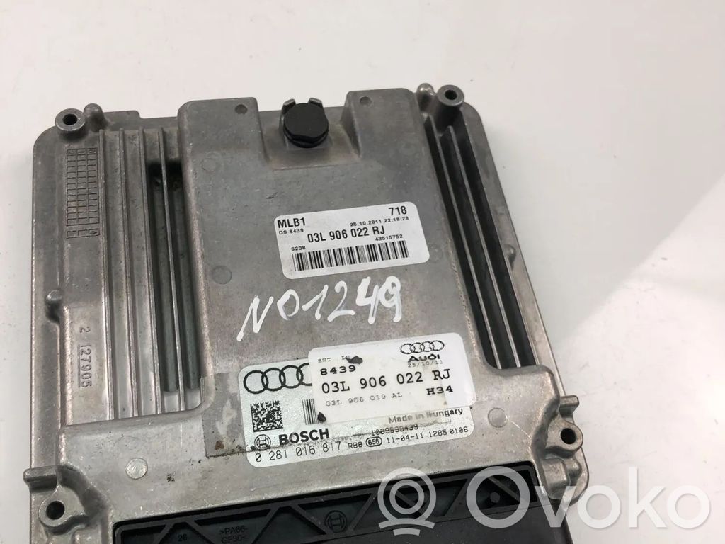 Audi A4 S4 B8 8K Komputer / Sterownik ECU silnika 