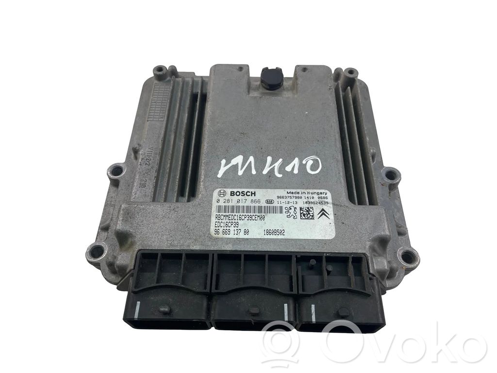 Citroen C-Crosser Engine control unit/module ECU 