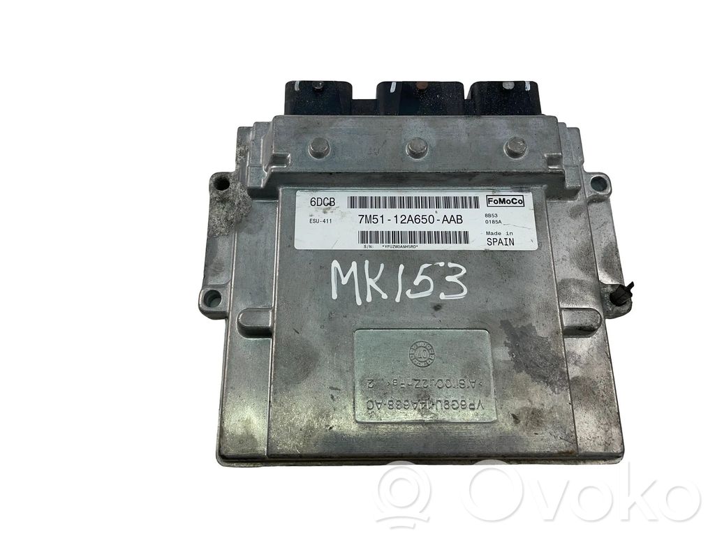 Ford Focus Unité de commande, module ECU de moteur 