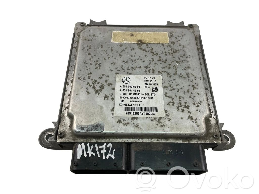 Mercedes-Benz C W205 Engine control unit/module ECU 