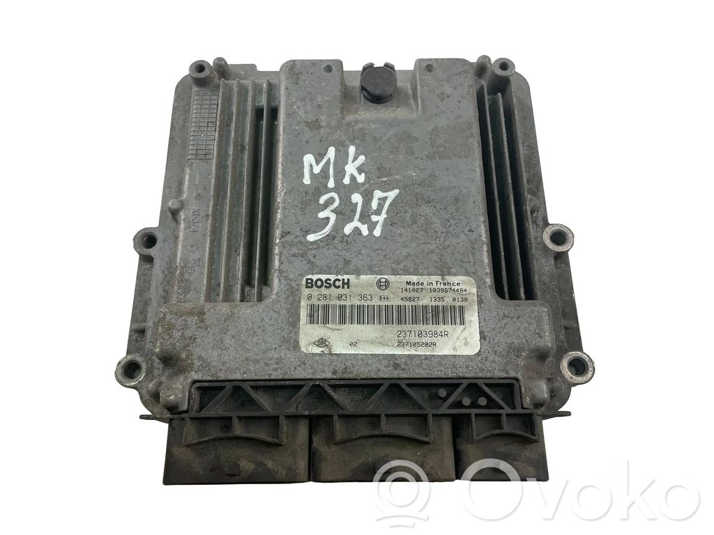 Renault Trafic III (X82) Engine control unit/module ECU 