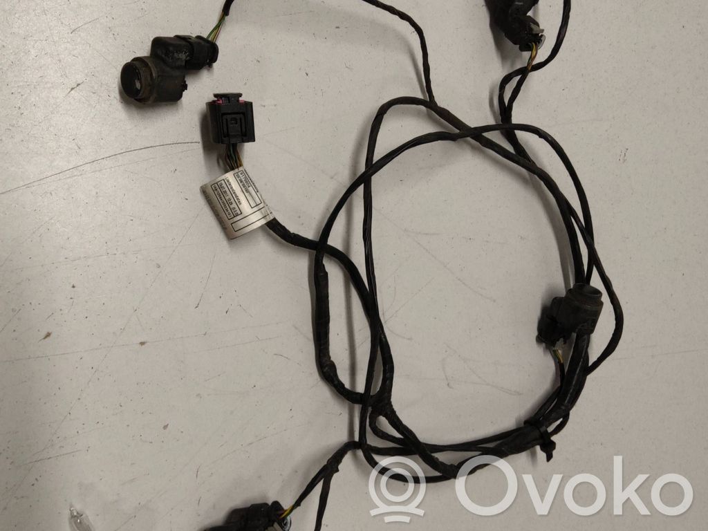 BMW X6 E71 Cableado del sensor de aparcamiento (PDC) 