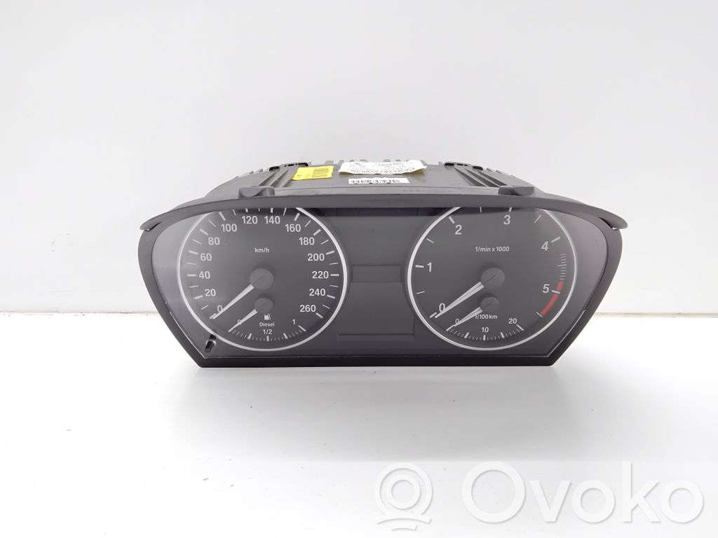 BMW 3 E90 E91 Speedometer (instrument cluster) 