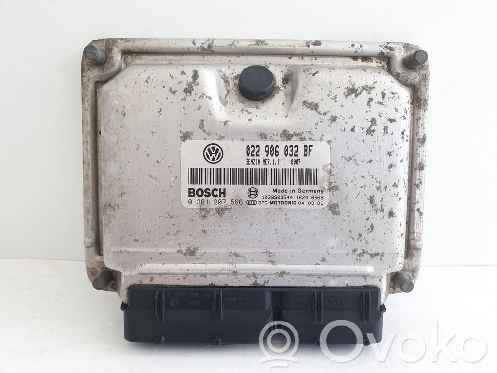Engine control unit/module   022906032BF,0281207566