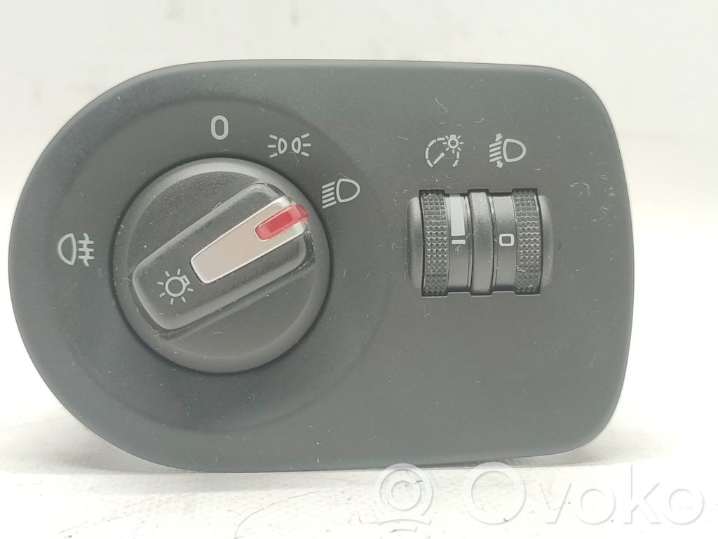 Seat Leon (1P) Interruptor de control del panel de luces 