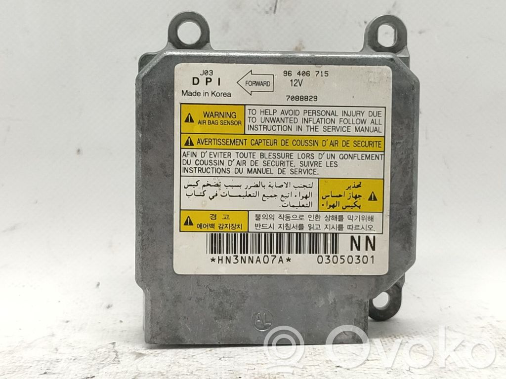 Daewoo Nubira Centralina/modulo airbag 