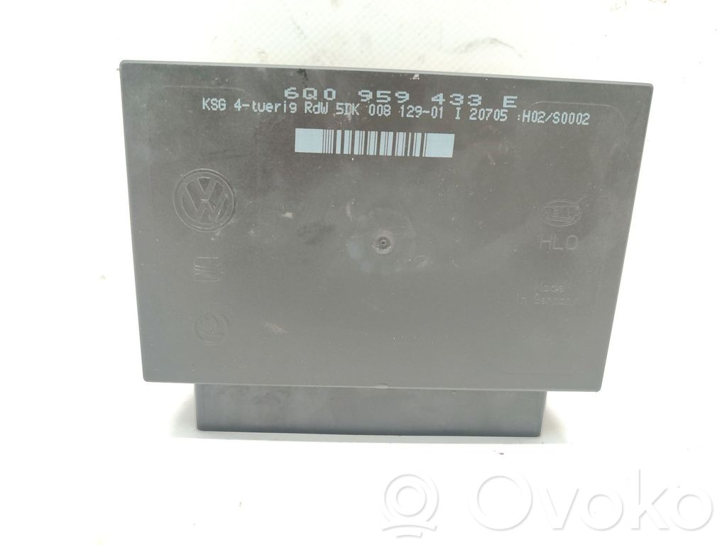 Skoda Fabia Mk1 (6Y) Other control units/modules 