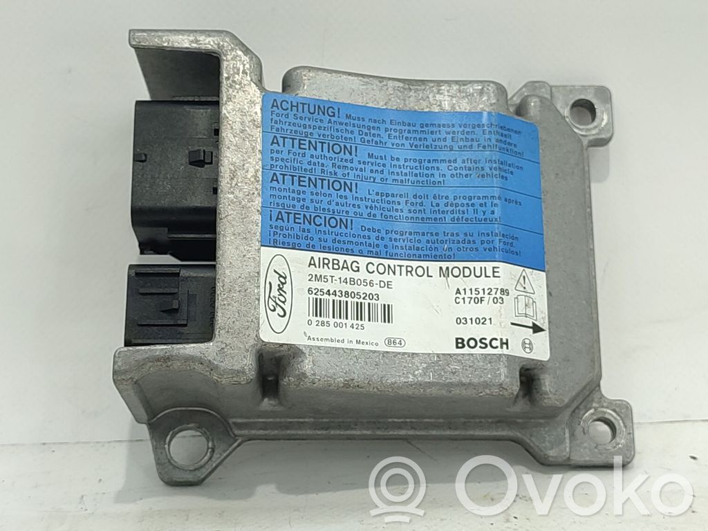 Airbag control unit/module   2M5T14B056DE,2M5T14B056DE