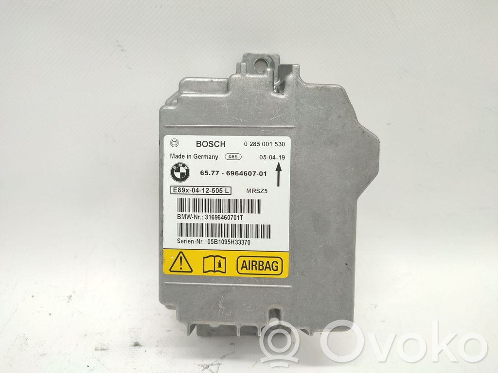 BMW 1 E81 E87 Module de contrôle airbag