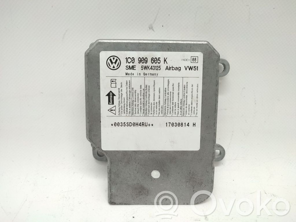 Volkswagen Polo Unitate/modul de comandă airbaguri 