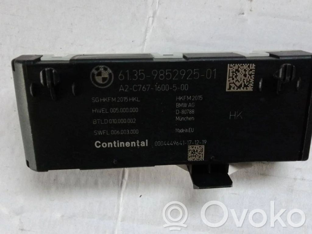 Unité de commande / module de hayon   9852925