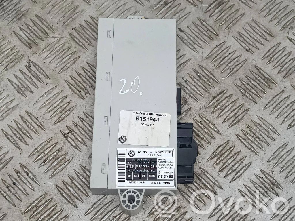 BMW 5 E60 E61 Unité de contrôle module CAS 