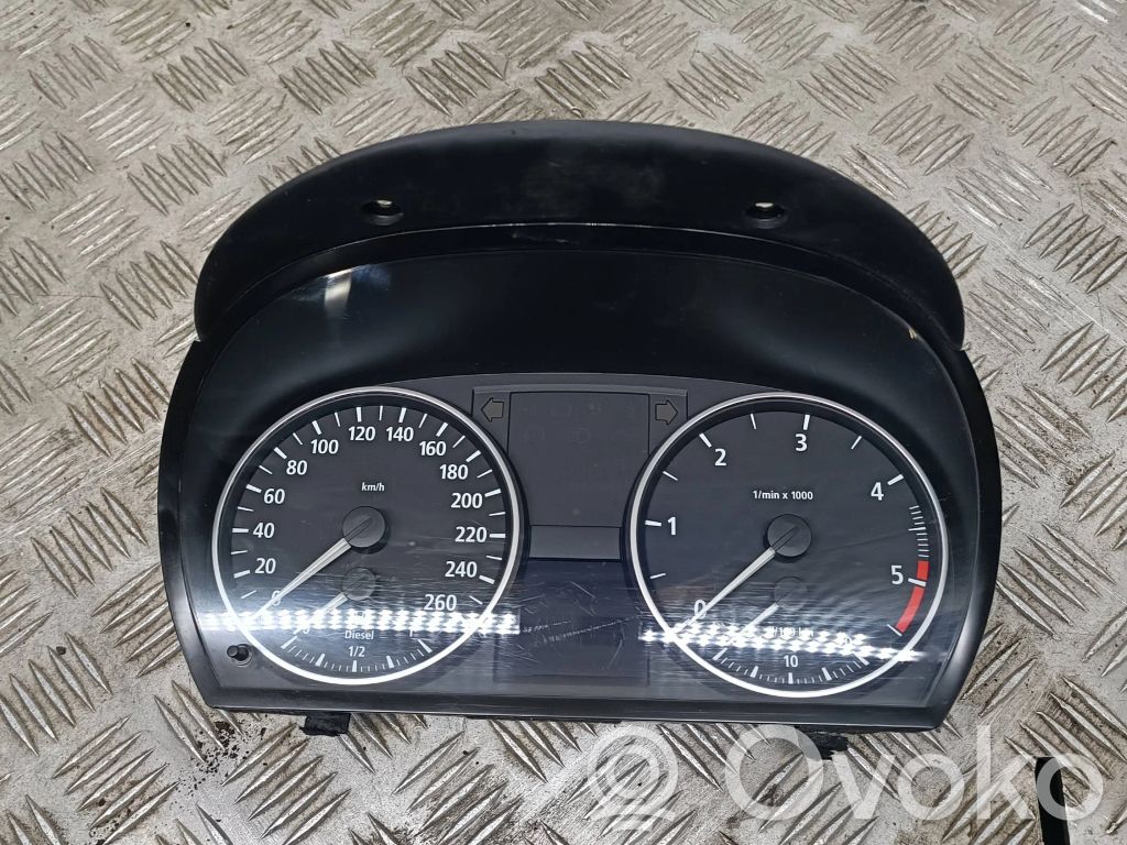 BMW 3 E90 E91 Speedometer (instrument cluster) 
