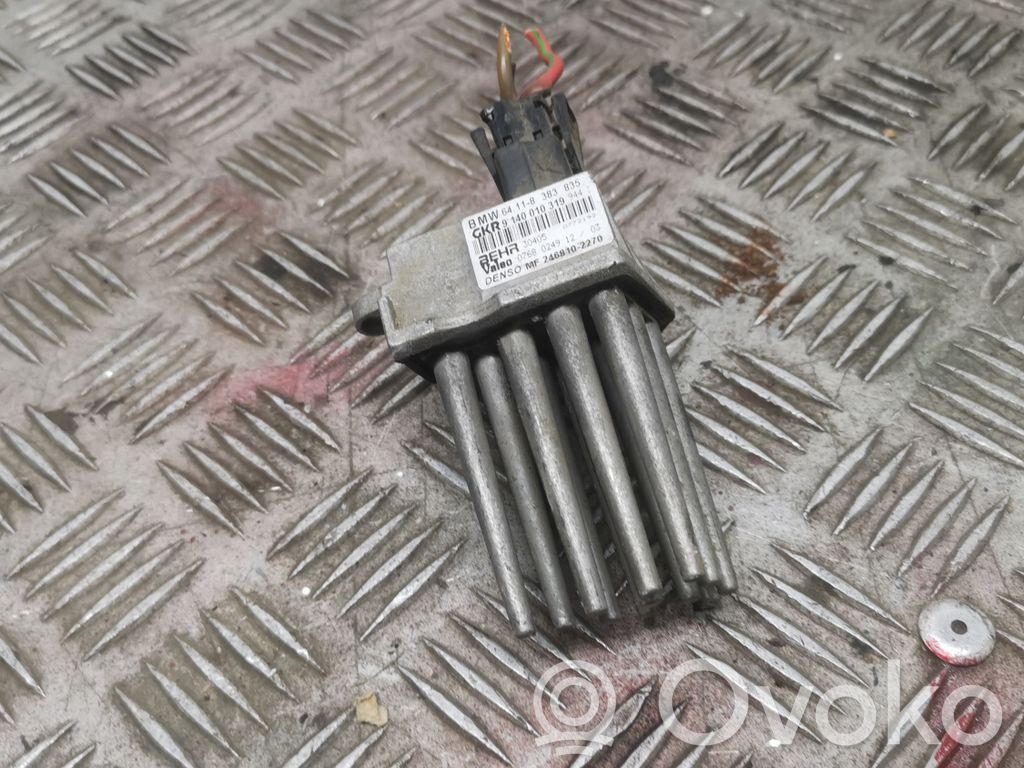 BMW 5 E39 Rezystor / Opornik dmuchawy nawiewu 