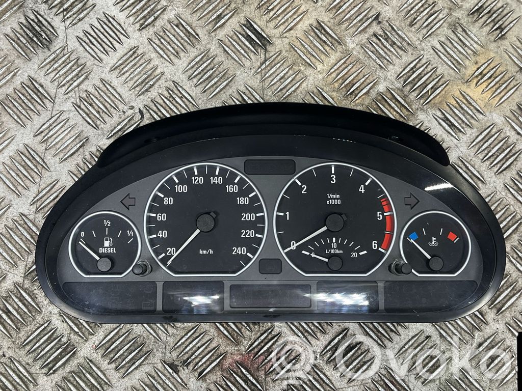 BMW 3 E46 Speedometer (instrument cluster) 