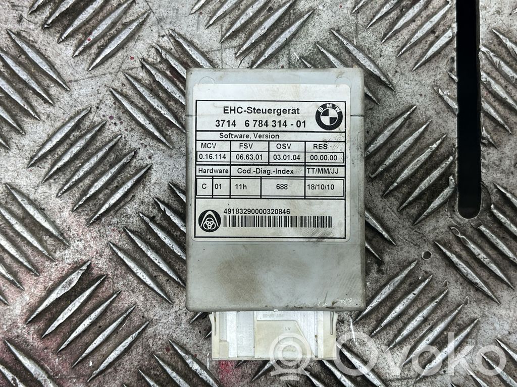 BMW 5 E60 E61 Módulo de control de la suspensión neumática (trasera) 