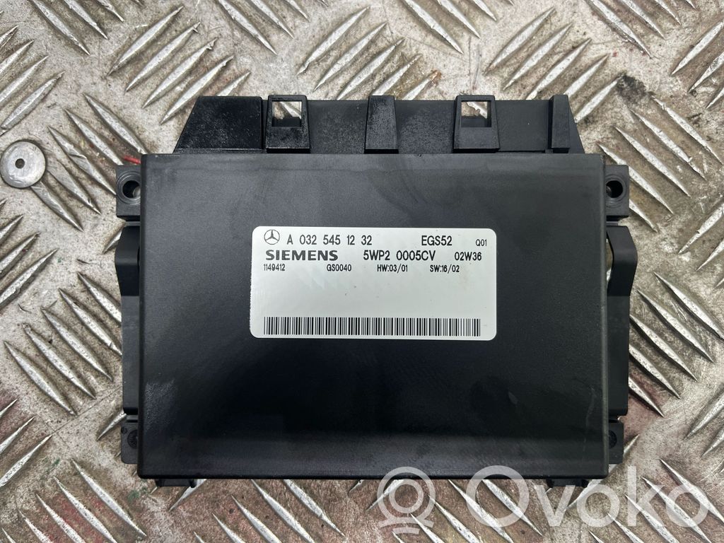 Mercedes-Benz C W203 Centralina/modulo scatola del cambio 