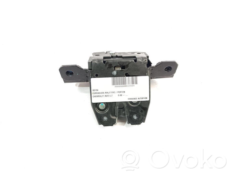 Chevrolet Aveo Tailgate lock latch 