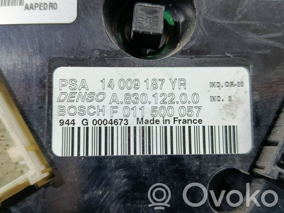 Peugeot 807 Climate control unit 