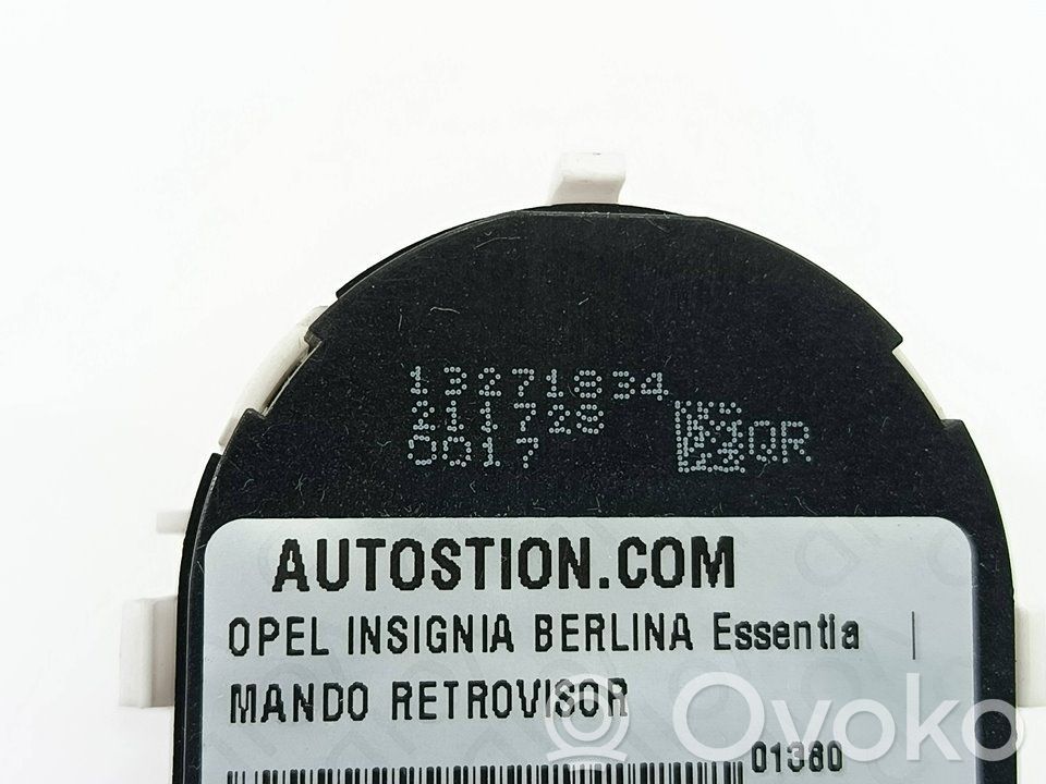 Opel Insignia A Interruptor del espejo lateral 