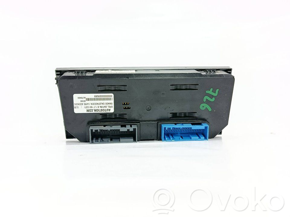 Opel Zafira B Panel klimatyzacji 