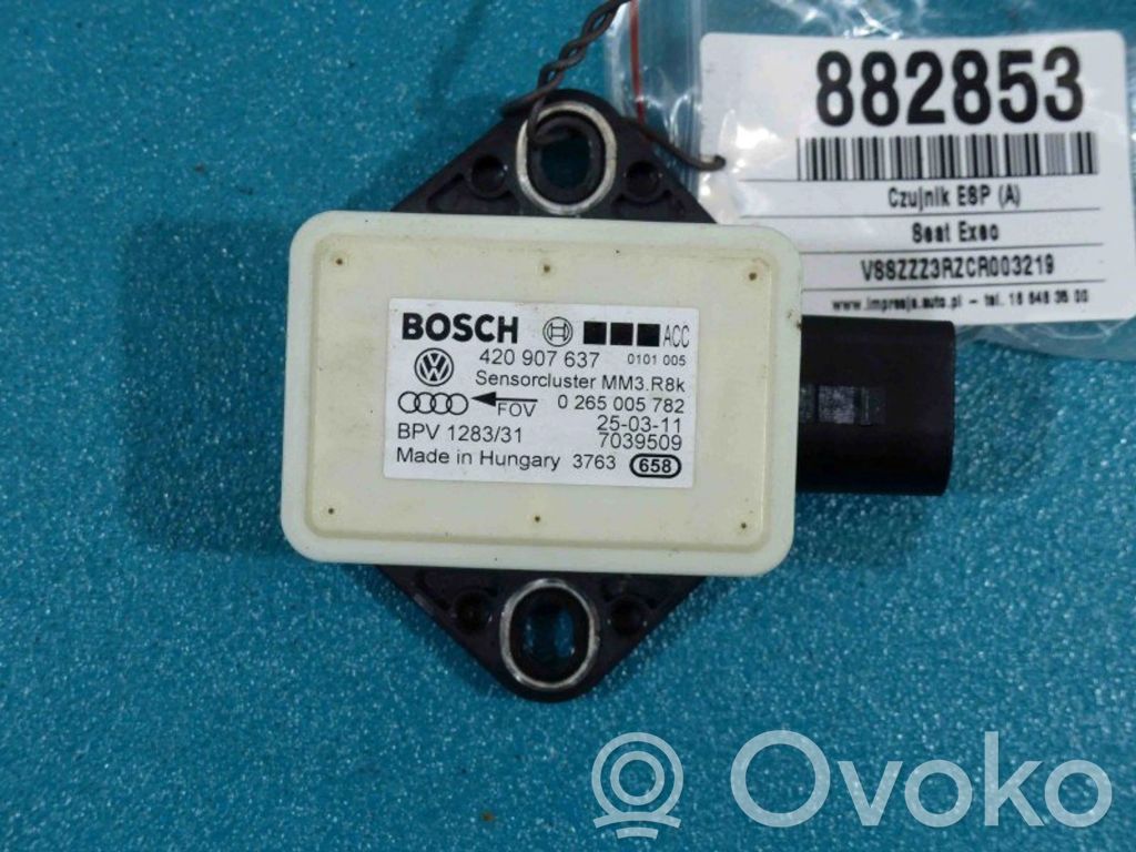 Seat Exeo (3R) ESP acceleration yaw rate sensor 
