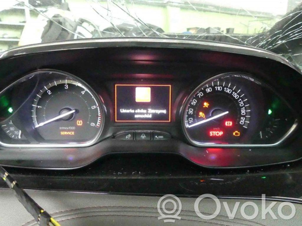 Peugeot 208 I Nopeusmittari (mittaristo) 