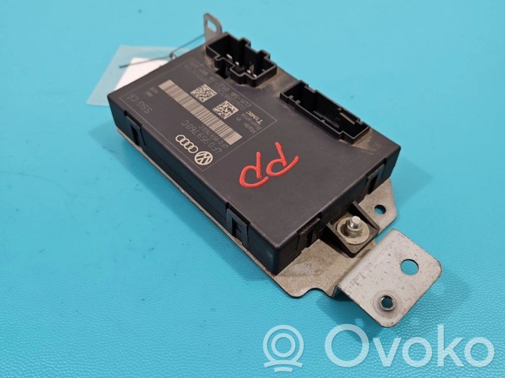 Central body control module   4F0959760C,IMPRK1372761