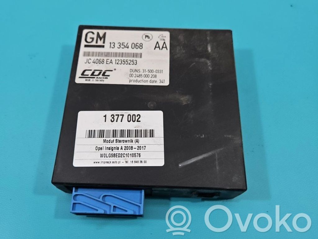 Opel Insignia A Central body control module 