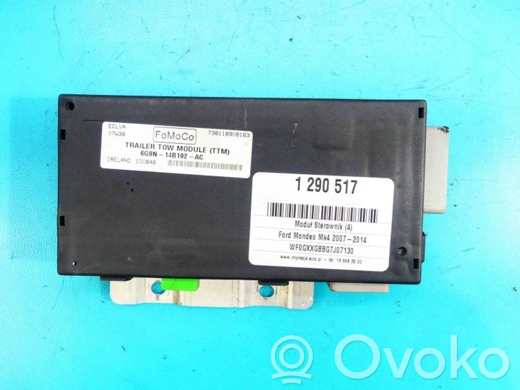 Ford Mondeo MK IV Korin keskiosan ohjainlaite 
