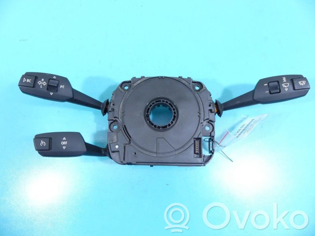 BMW X5 E70 Bouton interrupteur de commande d'essuie-glace de phare 