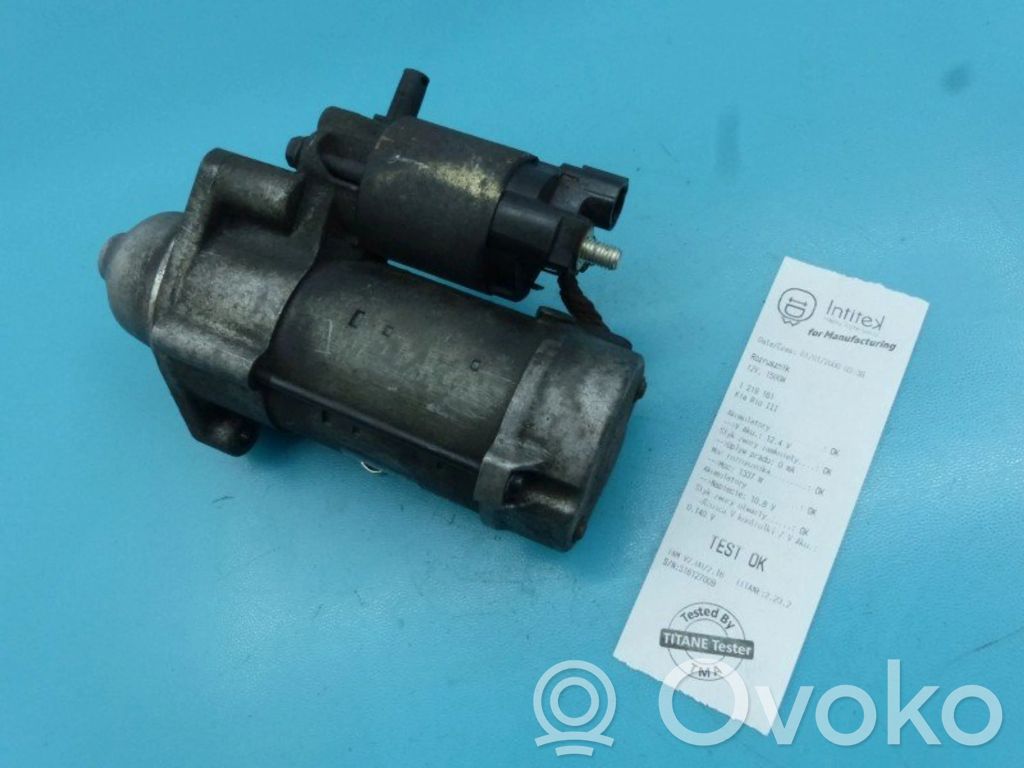 KIA Rio Motorino d’avviamento 